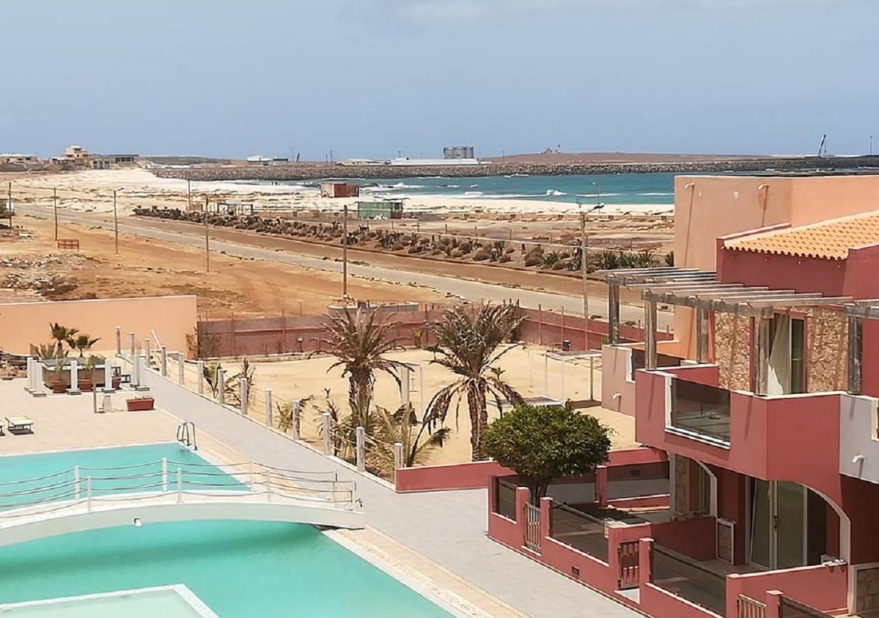 Residence Por Do Sol, Praia Cabral, Boa Vista, Cape Verde, Free Wi-Fi Sal Rei Exterior foto